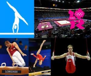 пазл Спортивная гимнастика - Лондон 2012 -